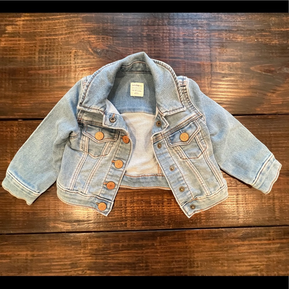 Gap jean jacket 12-18 month